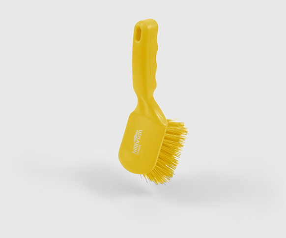 Szczotka z raczką Salmon Hillbrush D4YRES 254 mm twarde włosie żółta