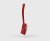 Szczotka z raczką Salmon Hillbrush D9R 406 mm twarde włosie czerwona