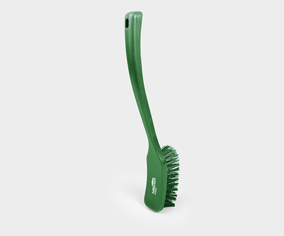 Szczotka z raczką Salmon Hillbrush D9BRES 406 mm twarde włosie zielona