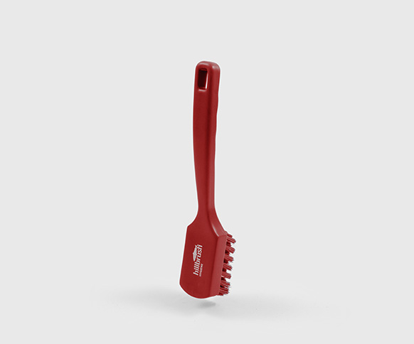 Szczotka uniwersalna Salmon Hillbrush B884R 260 mm średniej twardości włosie czerwona