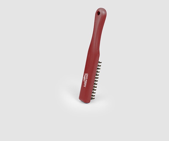 Szczotka druciana Salmon Hillbrush WS6SRRES 225 mm twarde włosie czerwona