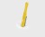 Szczotka druciana Salmon Hillbrush WS6SYRES 225 mm twarde włosie żółta