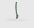 Szczotka do szczelin Salmon Hillbrush B1240G 180 mm twarde włosie zielona