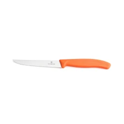 Nóż do steków Victorinox 6.7239.C1 pomarańczowy 11 cm