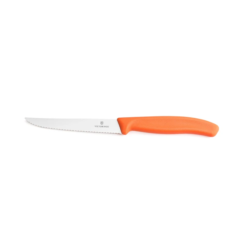 Nóż do steków Victorinox 6.7239.C1 pomarańczowy 11 cm