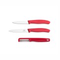 Zestaw noży z obieraczką Victorinox 6.7111.33C1 czerwony