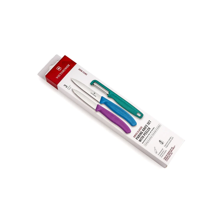 Zestaw noży z obieraczką Victorinox 6.7116.33C1 wielokolorowy