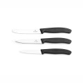 Zestaw 3 noży kuchennych Victorinox 6.7113.34 czarny