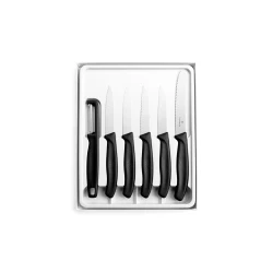 Zestaw noży kuchennych Victorinox 6.7113.61G czarny 6 szt.