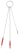 Vikan 5362 zestaw szczotek czerwonych