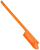 Szczotka do czyszczenia Vikan 41977 600 mm miękka pomarańczowa