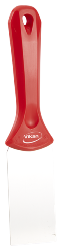 Vikan 40084 Skrobak ze stali nierdzewnej 50 mm czerwony