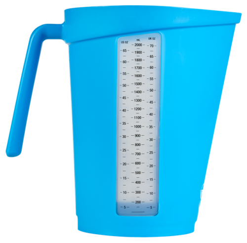 Vikan 60003 Dzbanek miarowy 2 l niebieski