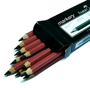 Kredki do znakowania mięsa Faber Castell niebieskie, brązowe 12 szt.
