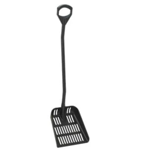Łopata z otworami Vikan 56049 1305 mm czarna