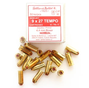 Naboje do aparatu ubojowego wzmocnione 9x27 mm 50 szt.