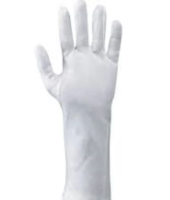 Rękawice robocze bawełniane 30 cm białe 24 szt.