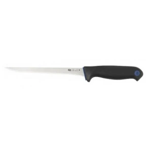 Nóż do filetowania Mora Frosts 129-3805 9180PG - 18 cm prosty elastyczny czarny